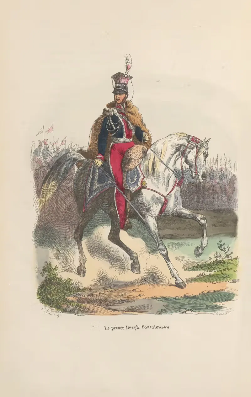 Принц Иосиф Понятовский by Ипполит Белланж, 1844 — digital art print download