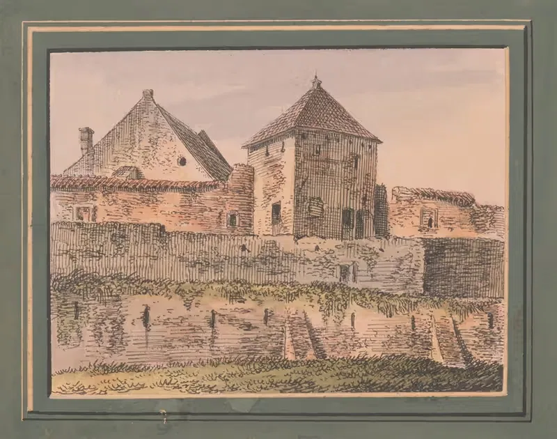 Башня Блахарзы by Ежи Глоговский, 1834-1839 — digital art print download