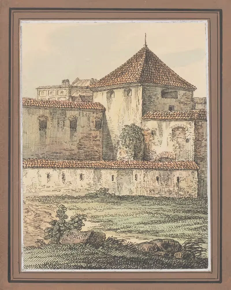 Baszta Rusznikarzy by Jerzy Głogowski, 1834-1839 — digital art print download