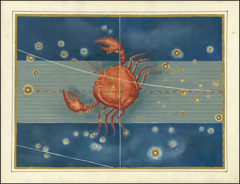 Рак by Иоганн Байер, 1603 — digital art print download