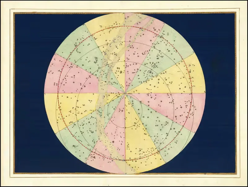 Синопсис Неба Нижнего Южного by Иоганн Байер, 1624 — digital art print download