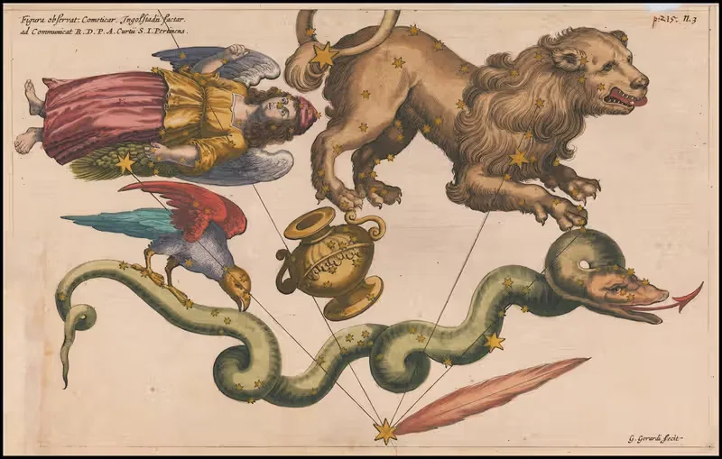 Figura observat. Cometicar. Ingolstadii factar ad Communicat — Stanisław Lubieniecki