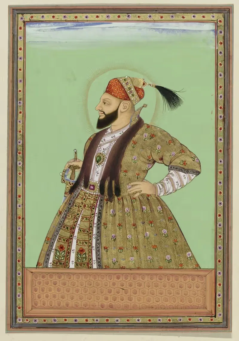Portret van Sultan Abul Hasan, de schoonzoon van Sultan Abdullah — Anonymous