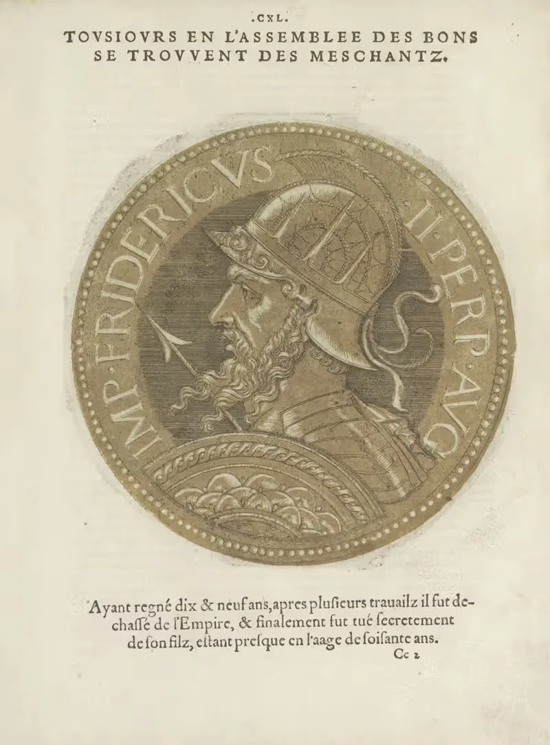 Император Фредерик II by Губерт Гольциус, 1557-1559 — digital art print download