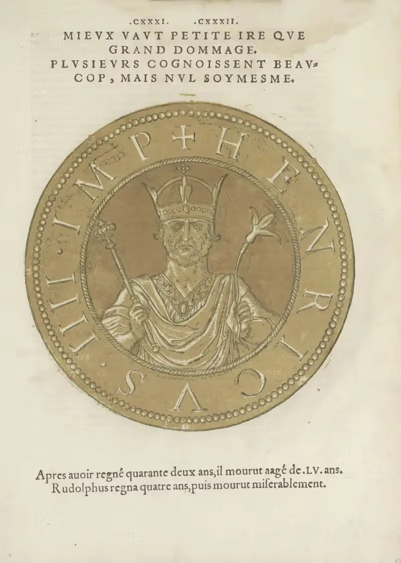 Император Генрих IV by Губерт Гольциус, 1557-1559 — digital art print download