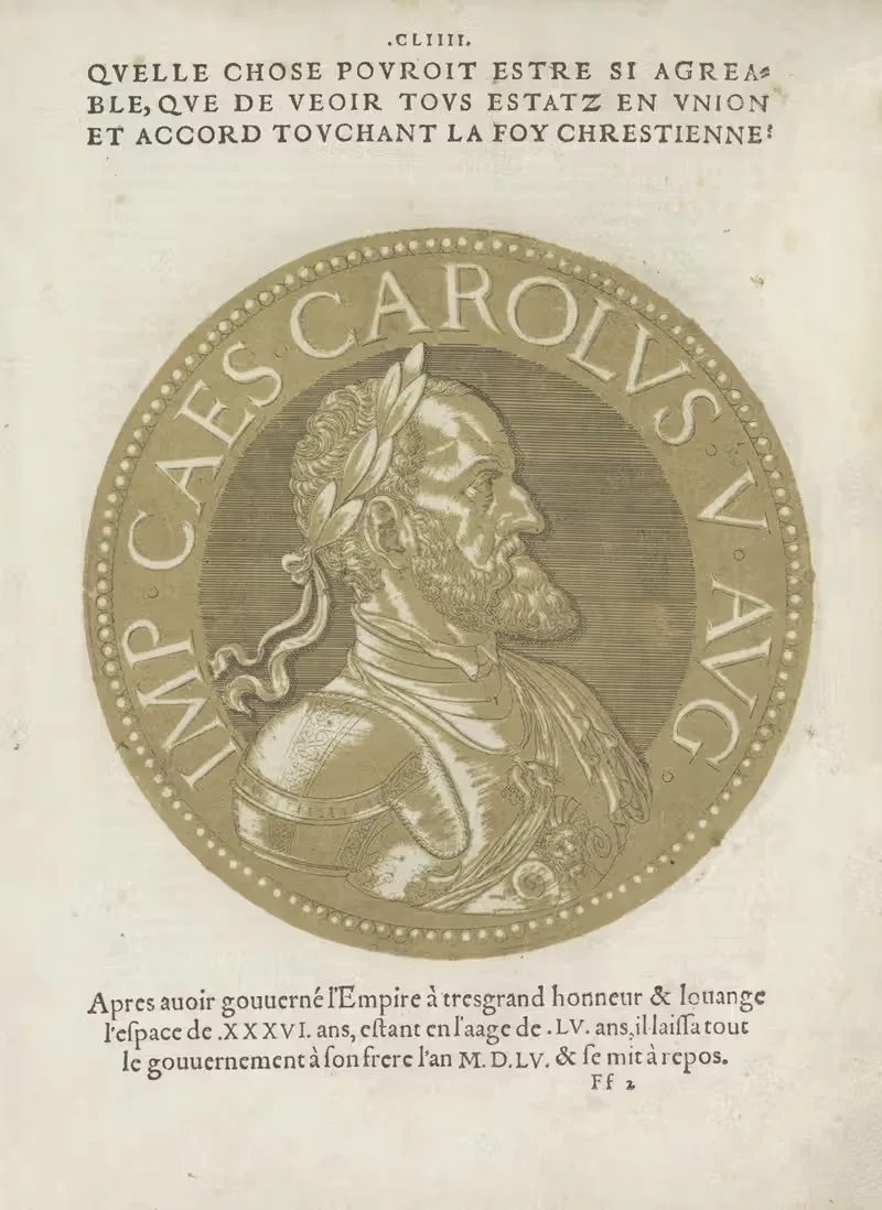 Император Карл V by Губерт Гольциус, 1557-1559 — digital art print download