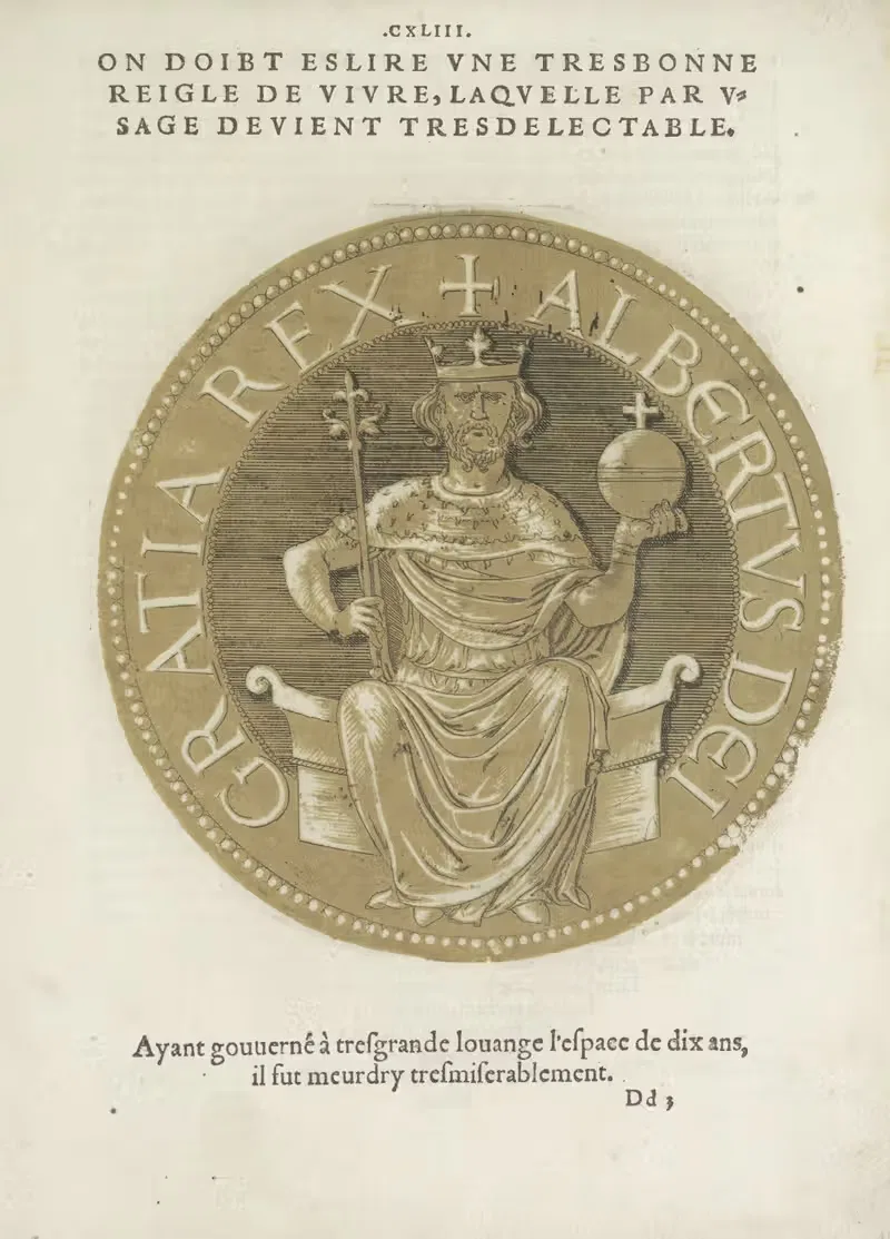 Римский король Альбрехт I by Губерт Гольциус, 1557-1559 — digital art print download