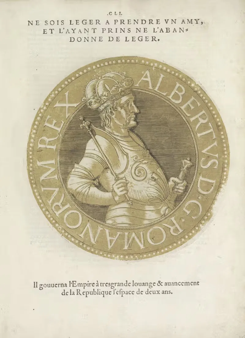 Римский король Альбрехт II by Губерт Гольциус, 1557-1559 — digital art print download
