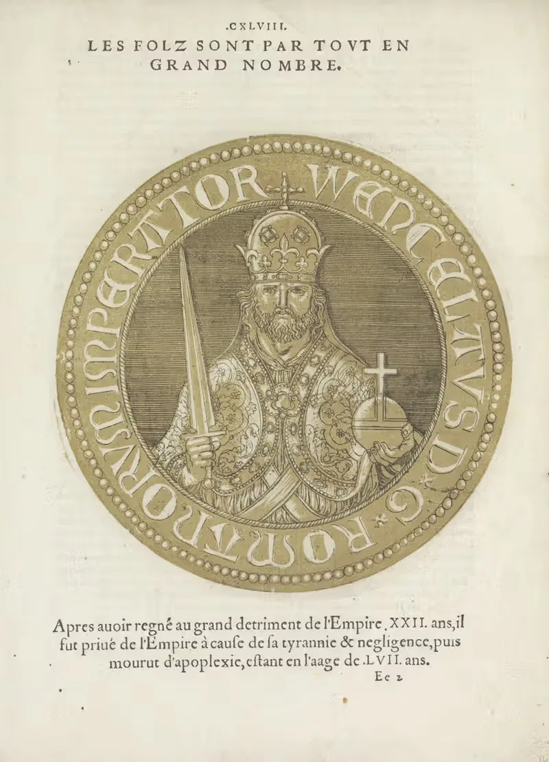Римский король Вацлав by Губерт Гольциус, 1557-1559 — digital art print download