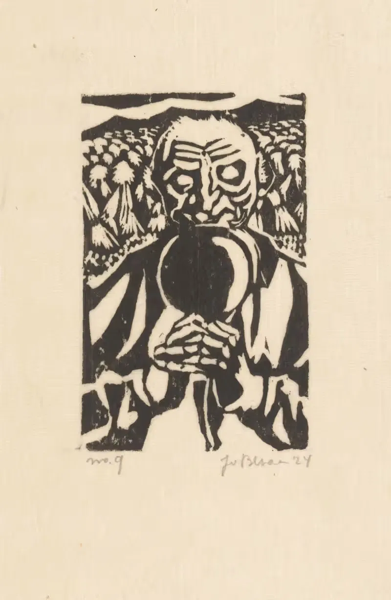 Просящий крестьянин by Джо Безан, 1924 — digital art print download