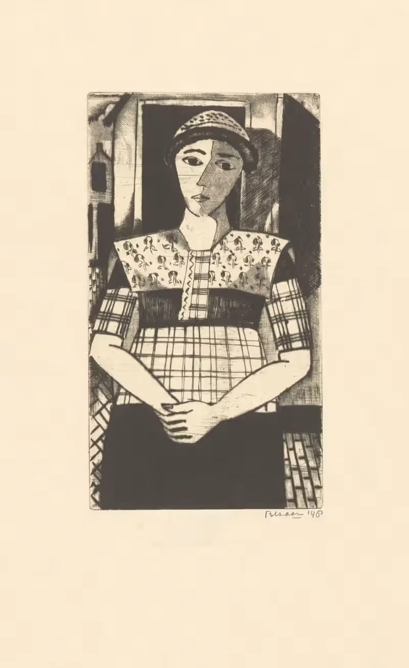 Спакенбургская женщина by Джо Безан, 1948 — digital art print download