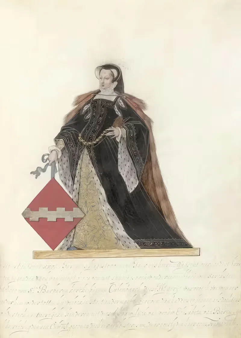 Элизабета ван Бюрен, госпожа Кулемборга by Николаес де Кемп, 1590-1593 — digital art print download