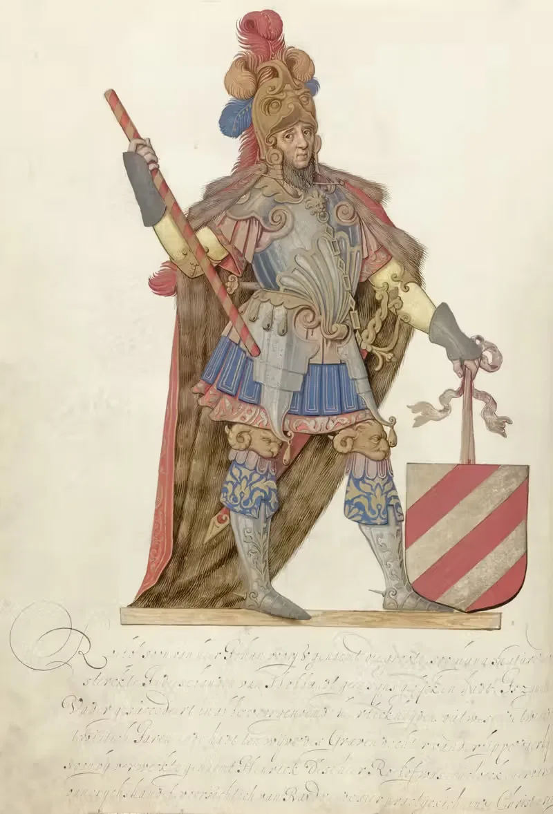 Граф Ролоф де Гроте by Николаес де Кемп, 1590-1593 — digital art print download