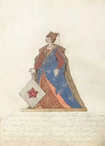 Графиня ван Бойсикем by Николаес де Кемп, 1590-1593 — digital art print download