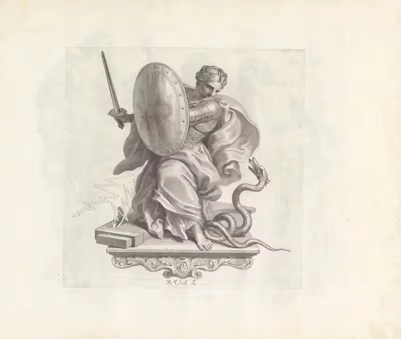 Personificatie van Bescherming — Robert van Audenaerde