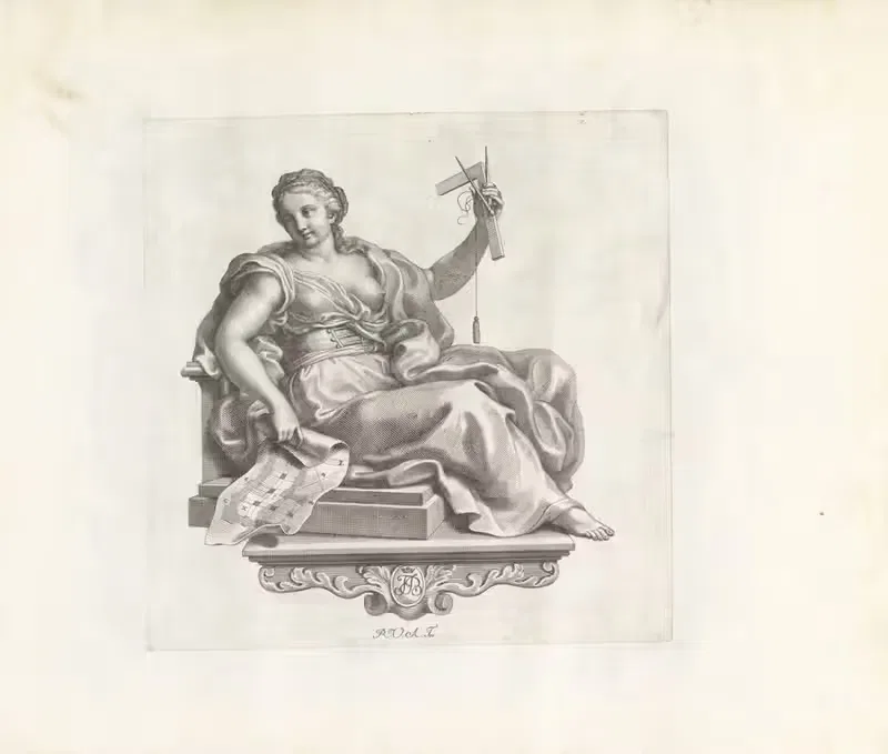 Personificatie van de Bouwkunst — Robert van Audenaerde