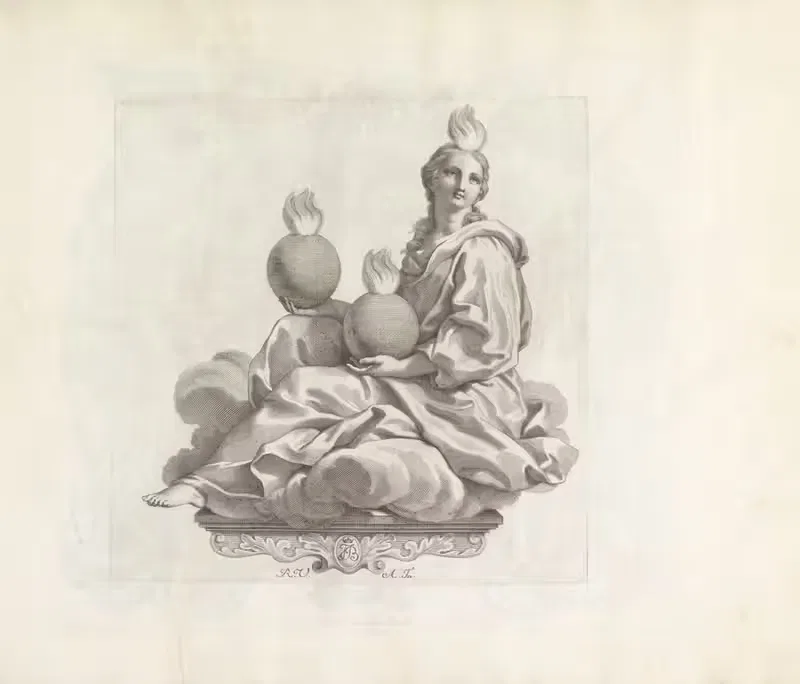 Personificatie van de Goddelijkheid — Robert van Audenaerde