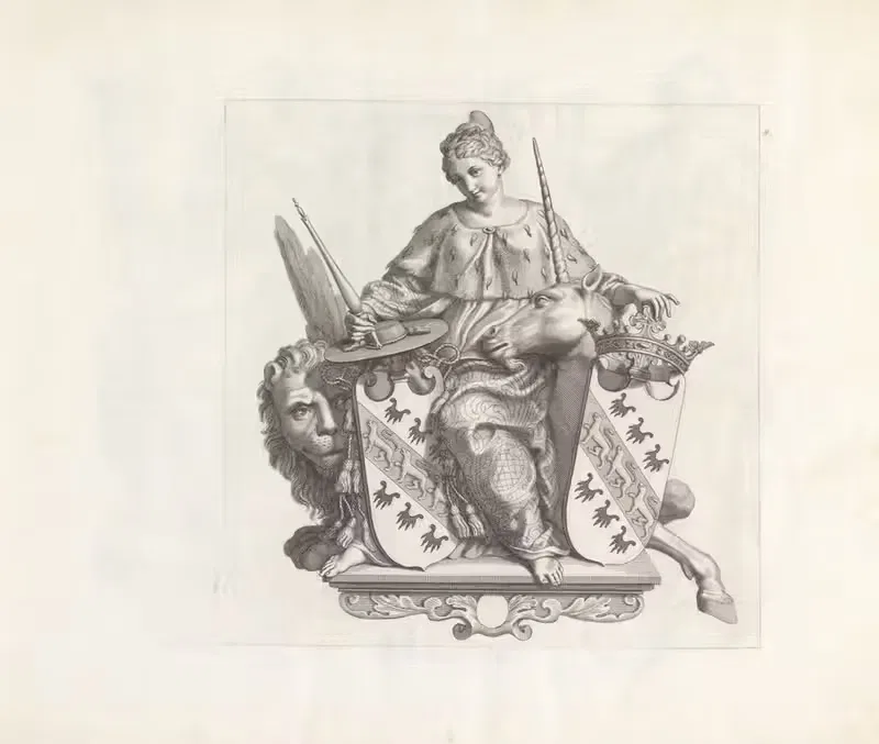 Personificatie van Venetië — Robert van Audenaerde