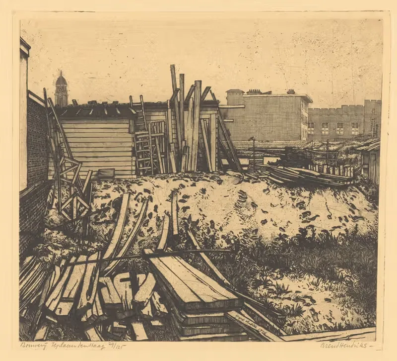 Bouwerij, Ieplaan, Den Haag — Arend Hendriks