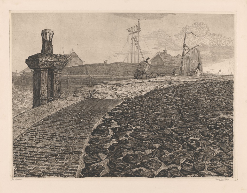 Гавань by Аренд Хендрикс, 1911 - 1938 — digital art print download