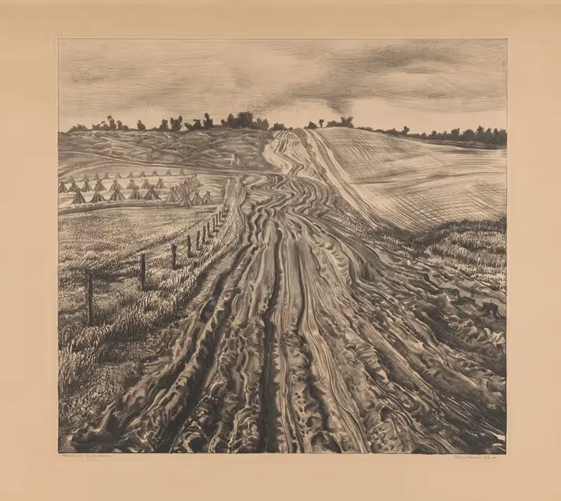 Хессенвег у Лунтерена by Аренд Хендрикс, 1911 - 1931 — digital art print download