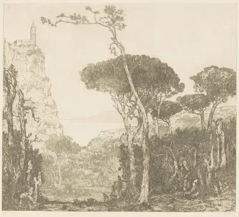 Baai van Salerno Golf van Salerno — Etienne Bosch