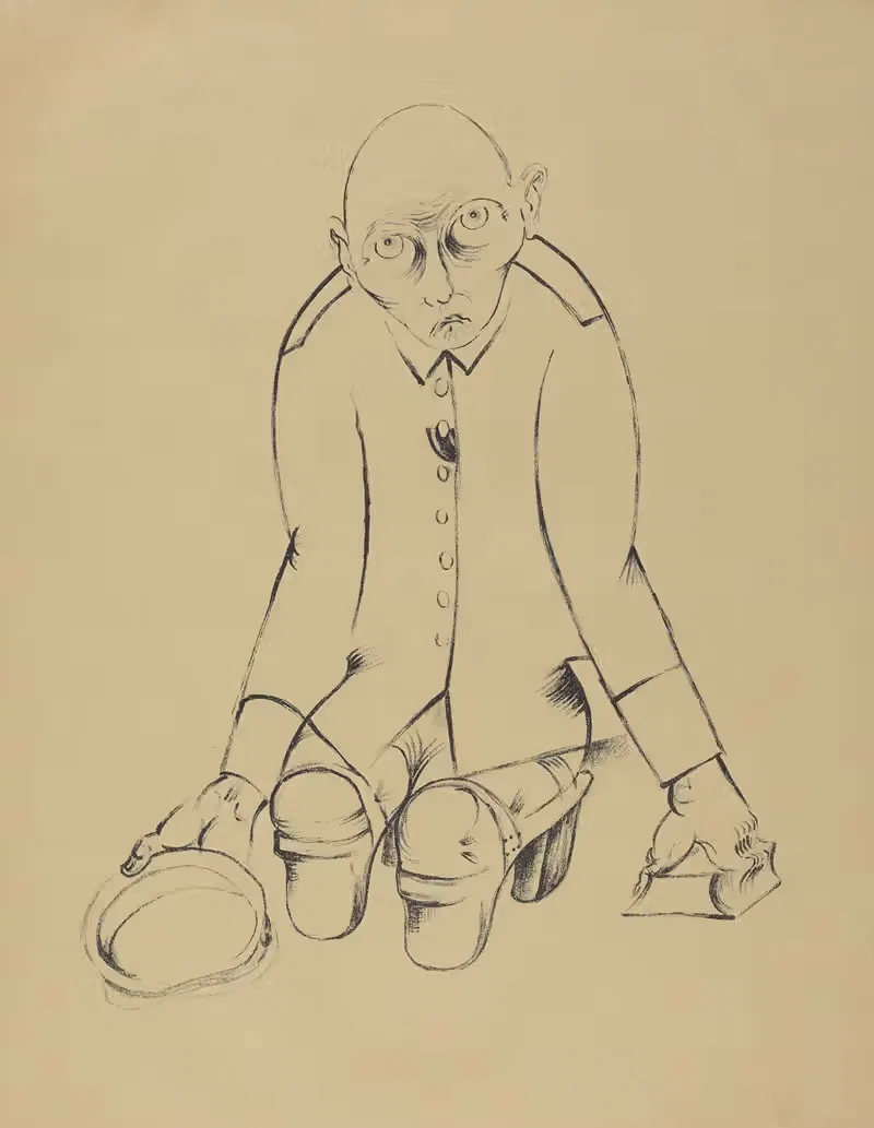 Кормилец (The Bread Winner) by Генрих Хёрле, 1920 — digital art print download