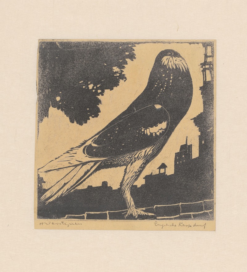 Engelse Kropduif by Анри Верстайнен, 1892-1940 — digital art print download
