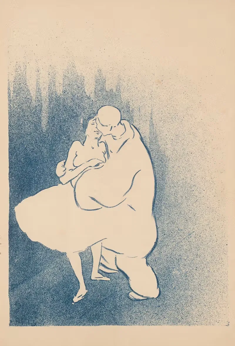 Любовь веселится Пл.5 by Анри-Габриэль Ибель, 1892 — digital art print download