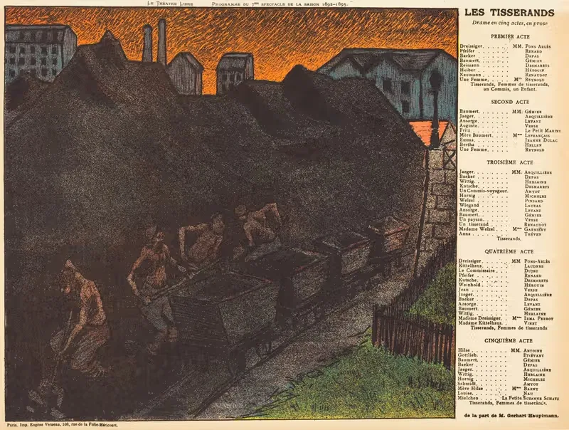 Les Tisserands by Henri-Gabriel Ibels, 1892-1893 — digital art print download