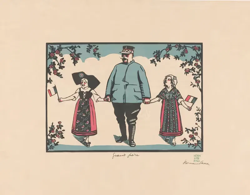 Дедушка by Герман-Поль, 1874 - 1915 — digital art print download