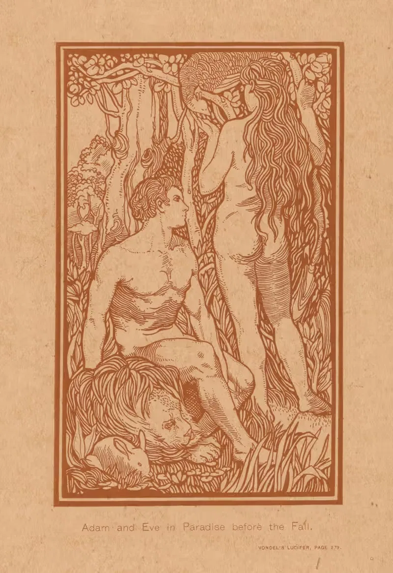 Adam and Eve in Paradise before the Fall — Johannes Josephus Aarts