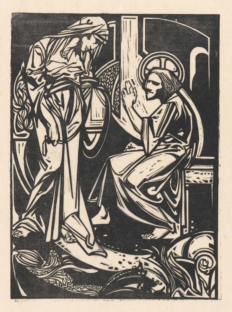 Christus en de Samaritaanse vrouw — Иоганнес Иосифус Аартс