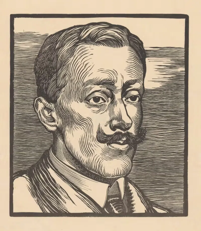 Portret van François Gérard Waller — Johannes Josephus Aarts