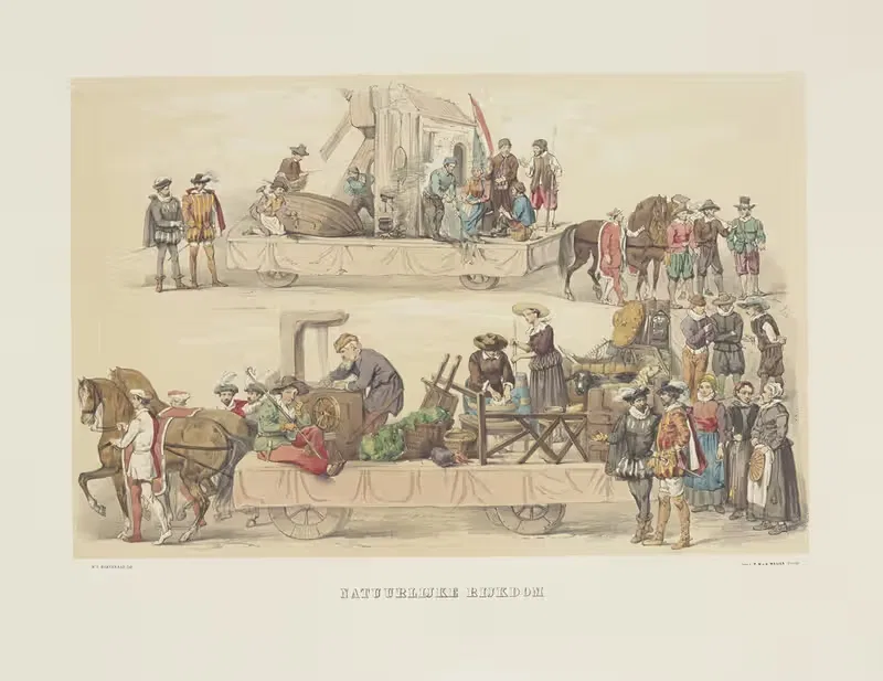 Природные богатства by Питер Виллемус ван де Вейер, 1856 — digital art print download