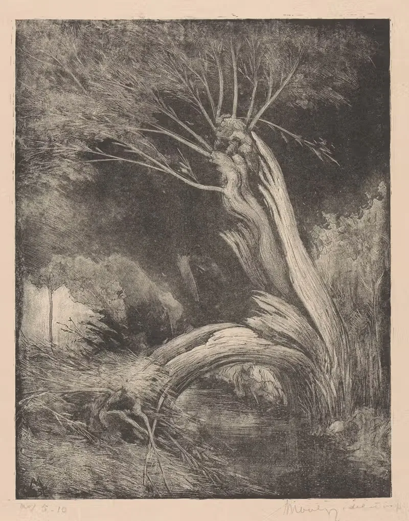 Расколотый ивняк, раненый by Симон Мулейн, 1925 — digital art print download
