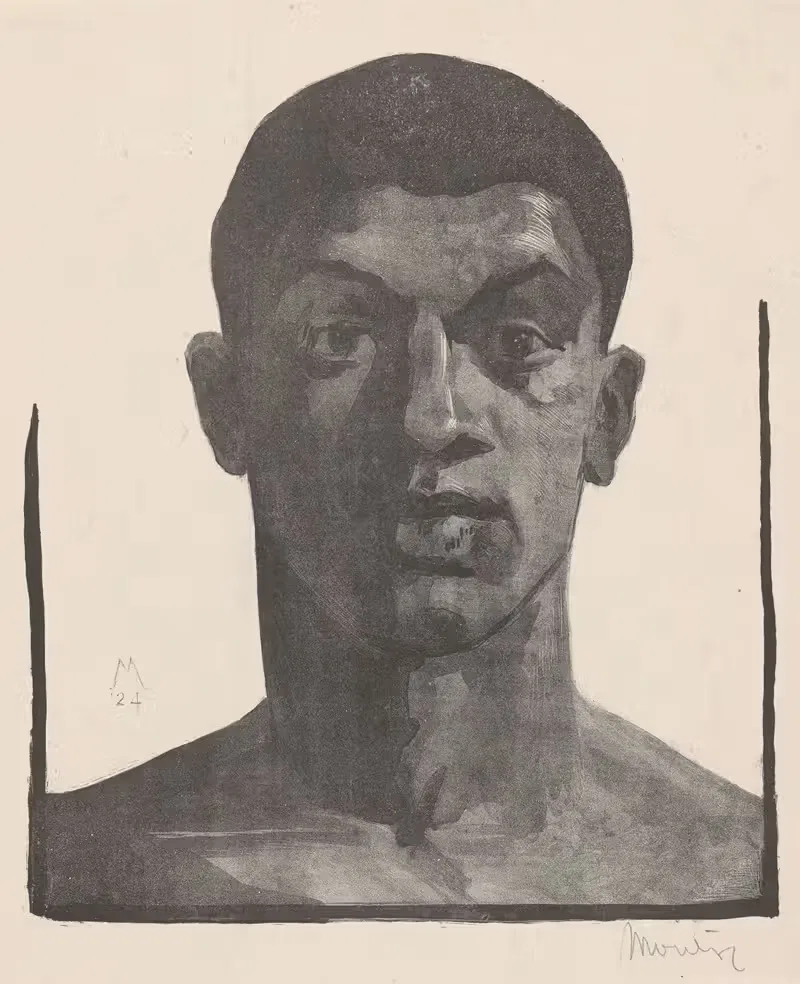 Portret van een onbekende man — Simon Moulijn