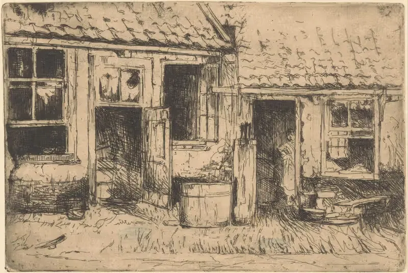 Boerderij bij Voorburg — Willem Adrianus Grondhout