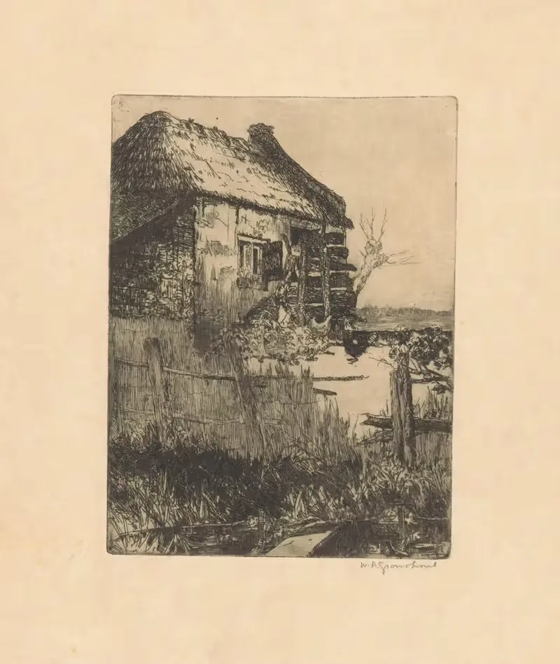 Schuur in Voorburg — Willem Adrianus Grondhout
