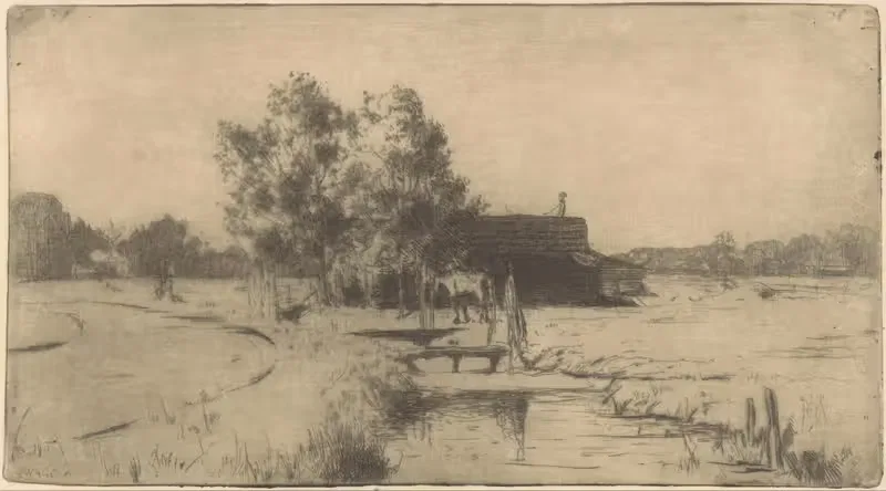 Stal in de Binckhorst in Den Haag — Willem Adrianus Grondhout