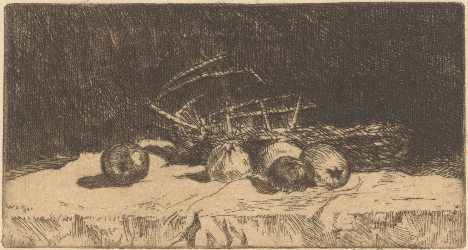 Stilleven met fruit by Виллем Адрианус Грондхаут, 1888-1934 — digital art print download
