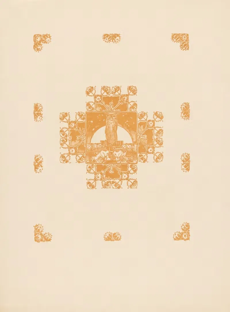 Орнаментика и совы by Бернар Виллем Вейринк, 1910 — digital art print download