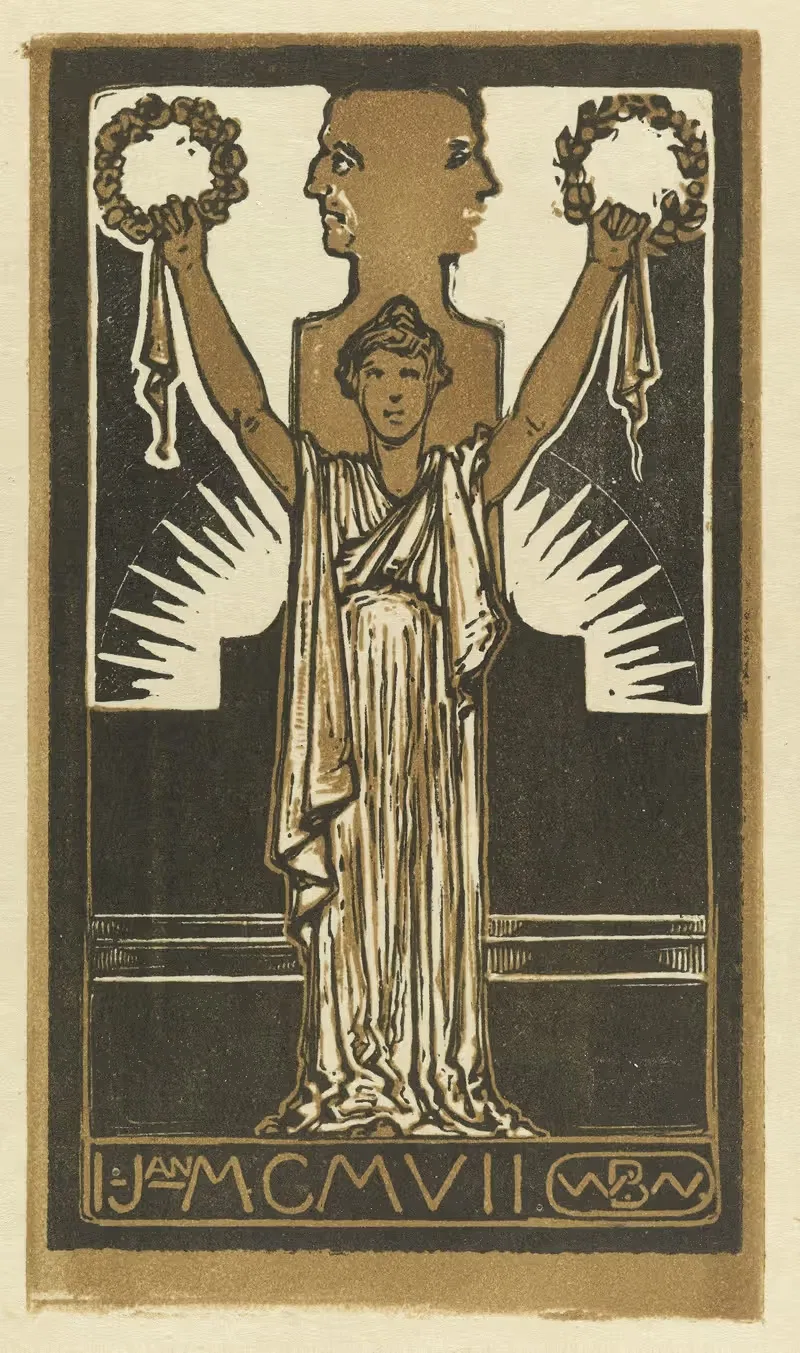 Женщина в римском одеянии 2 by Бернар Виллем Вейринк — digital art print download
