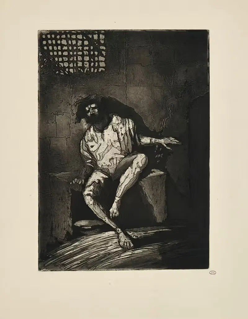 N° 29 – Le brigand Barabbas est en prison — Emile Bernard