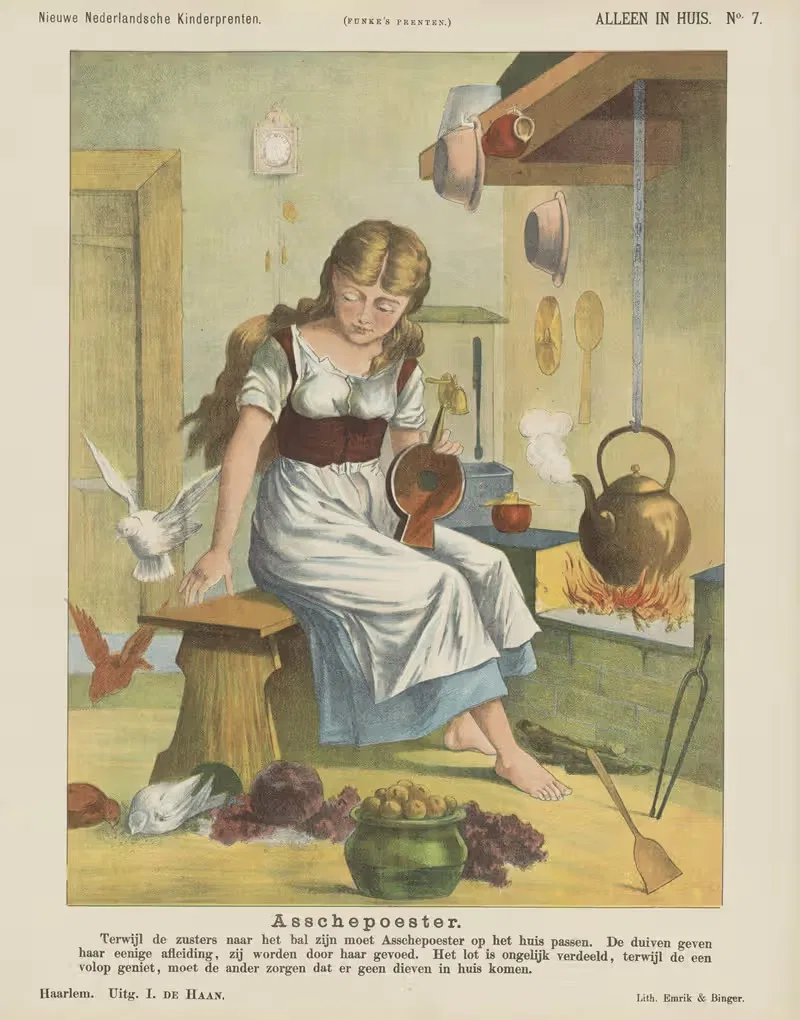 Один дома by Эмрик и Бингер, 1875-1919 — digital art print download