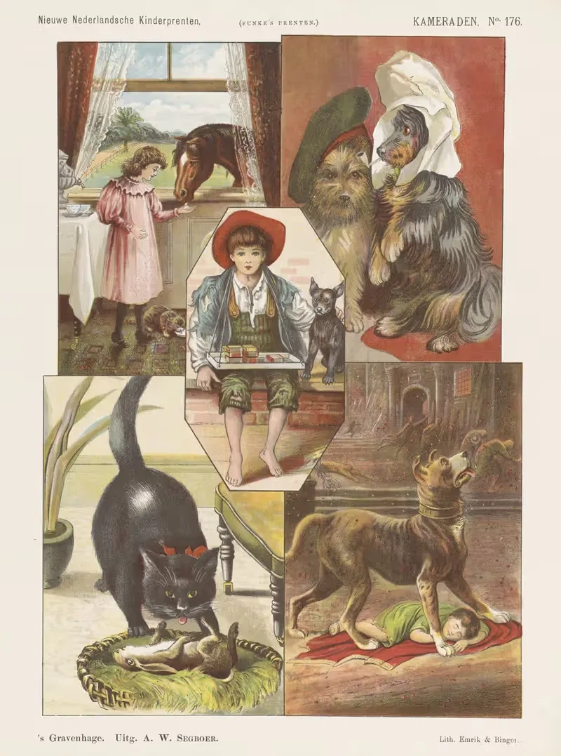 Товарищи by Эмрик и Бингер, 1875-1919 — digital art print download