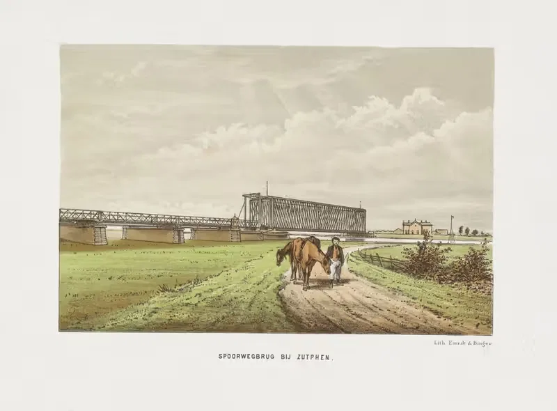 Spoorwegbrug bij Zutphen — Emrik & Binger