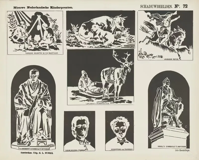 Теневые изображения by Эмрик и Бингер, 1875-1919 — digital art print download