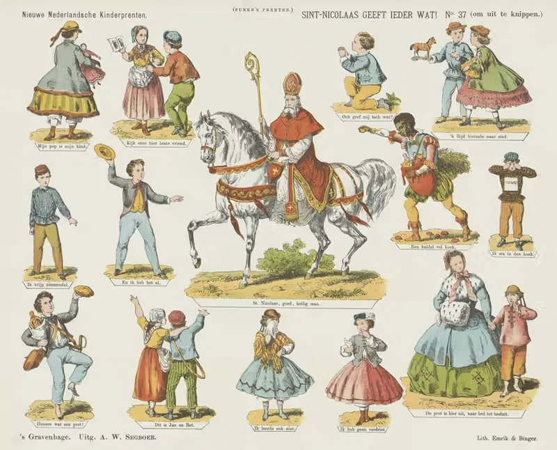 Sint-Nicolaas geeft ieder wat — Emrik & Binger