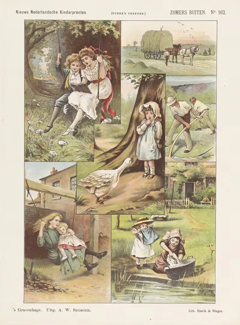 Летние прогулки by Эмрик и Бингер, 1875-1919 — digital art print download